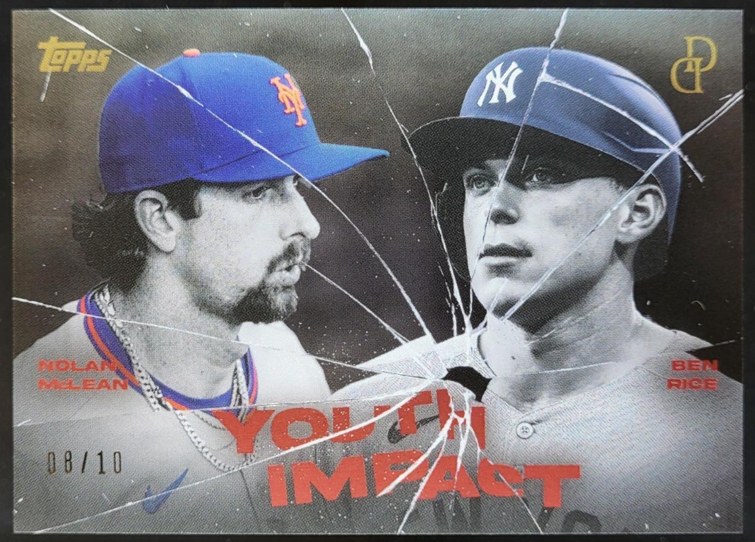 Nolan McLean / Ben Rice [Red] #YI-6