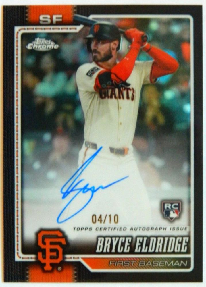 Bryce Eldridge [Black Refractor] #RA-BE