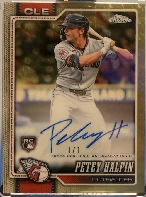 Petey Halpin [Superfractor] #RA-PH
