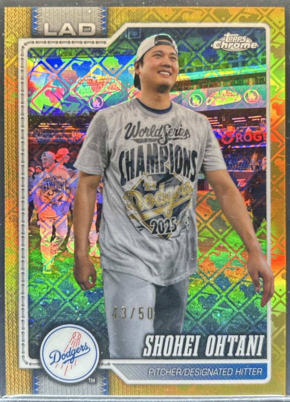 Shohei Ohtani [Gold Image Variation] #1