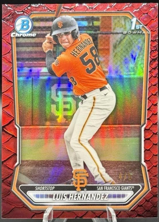 Luis Hernandez [Reptilian Red Refractor] #BCP-200