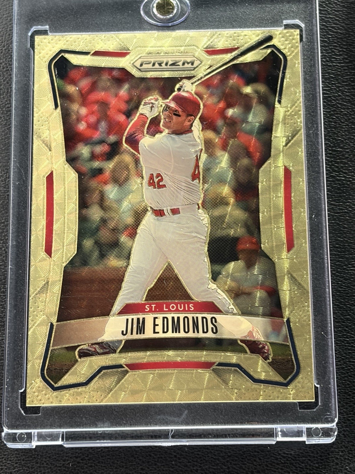 Jim Edmonds [Gold Vinyl] #259