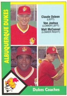 Claude Osteen / Von Joshua / Walt McConnell #658