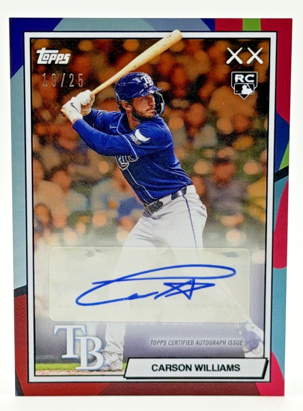 Carson Williams [Orange Autograph] #33-A
