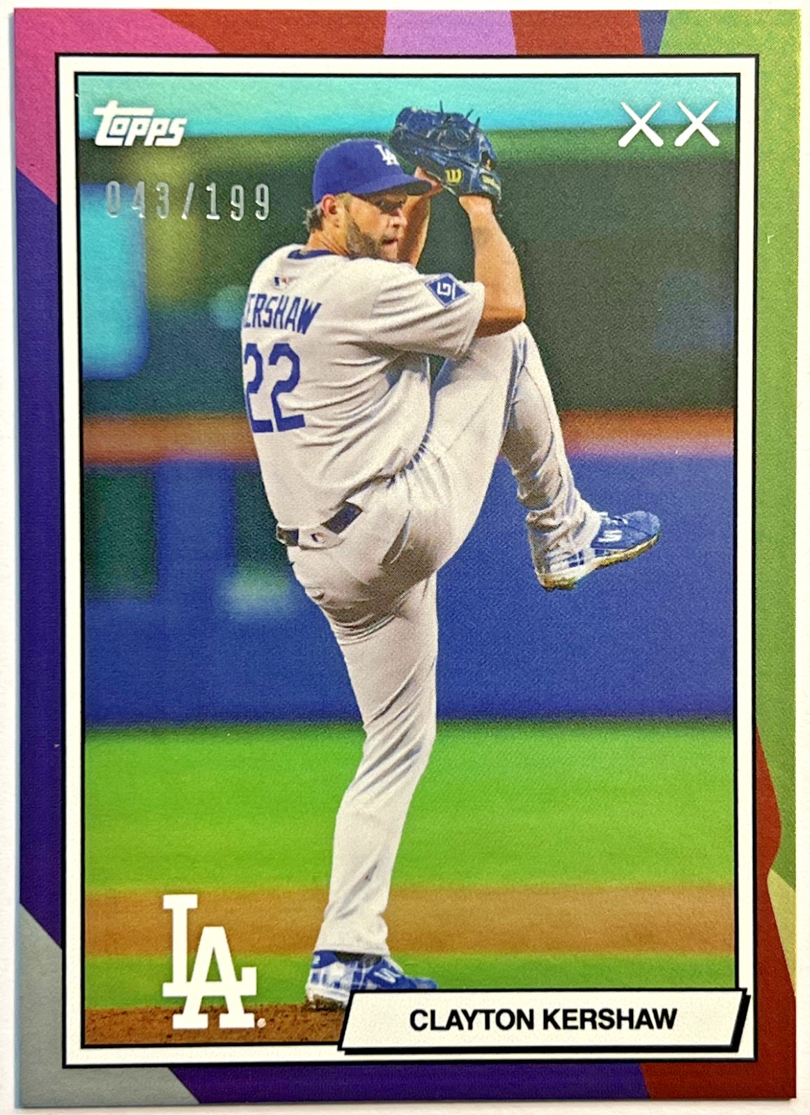 Clayton Kershaw [Aqua] #60
