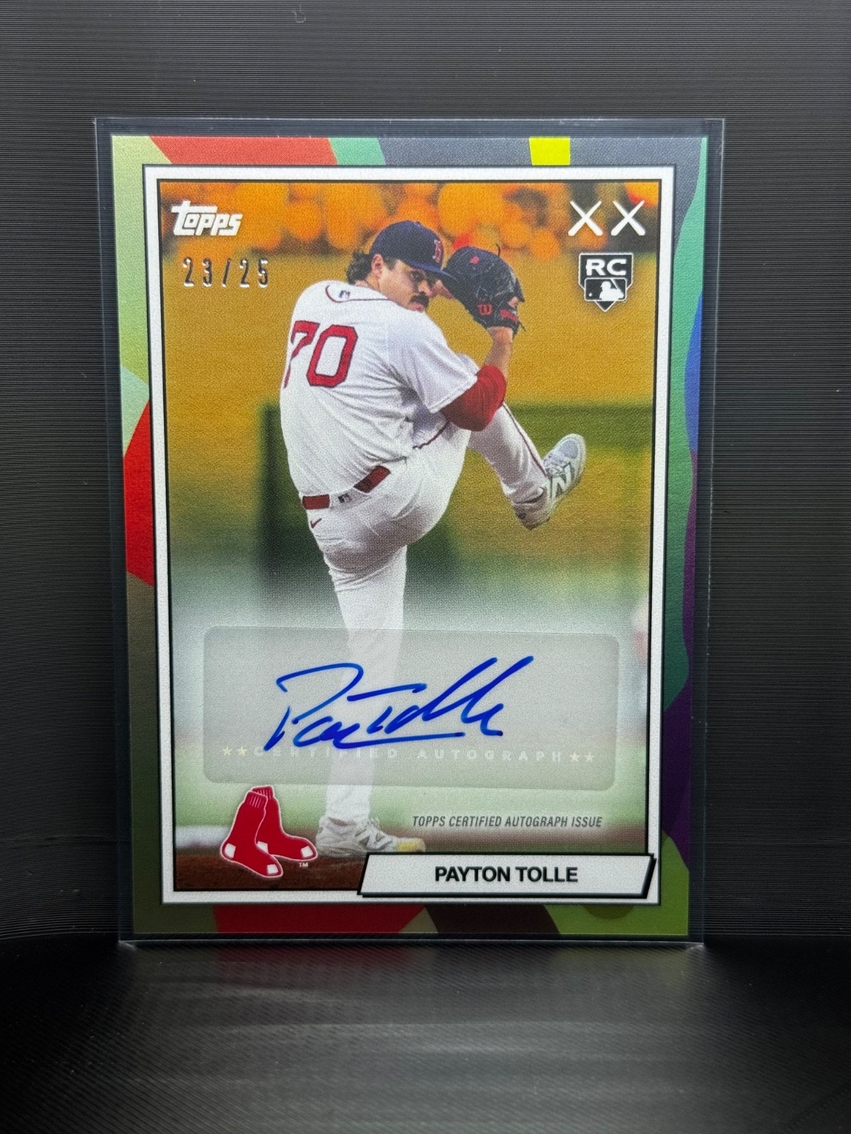 Payton Tolle [Orange Autograph] #16-A
