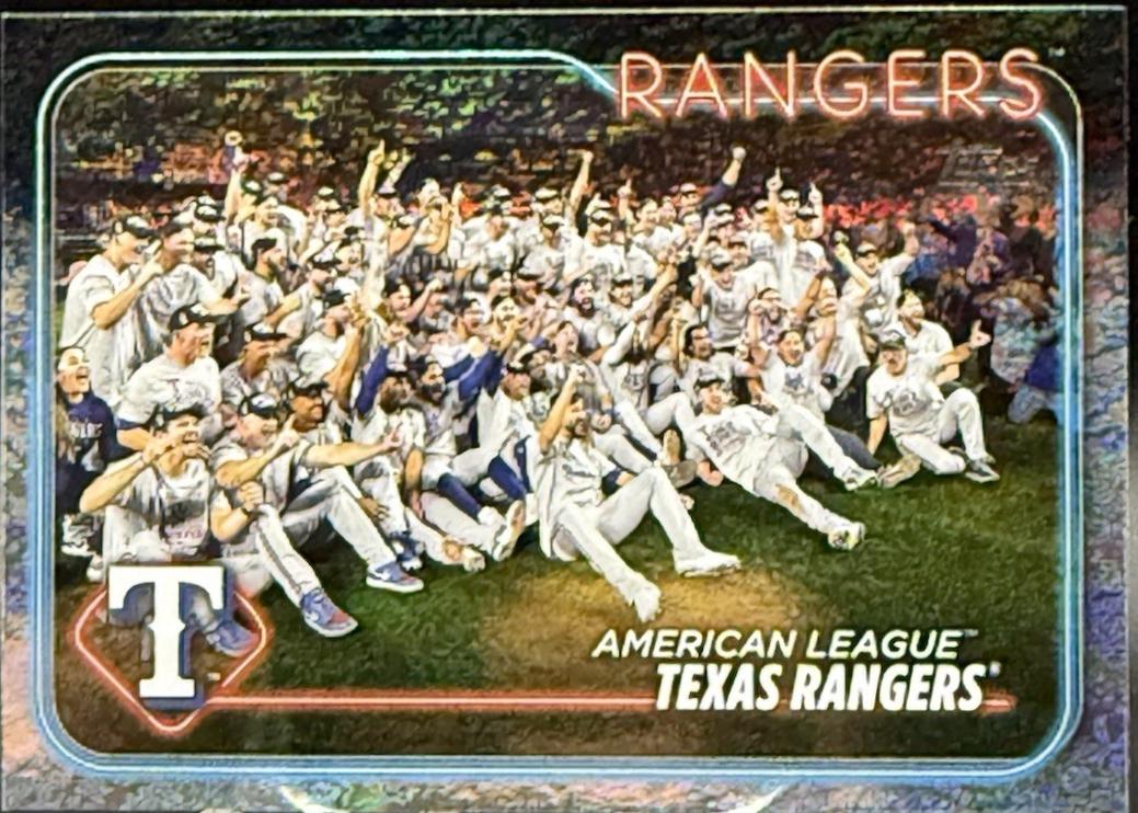 Texas Rangers [Foilboard] #498
