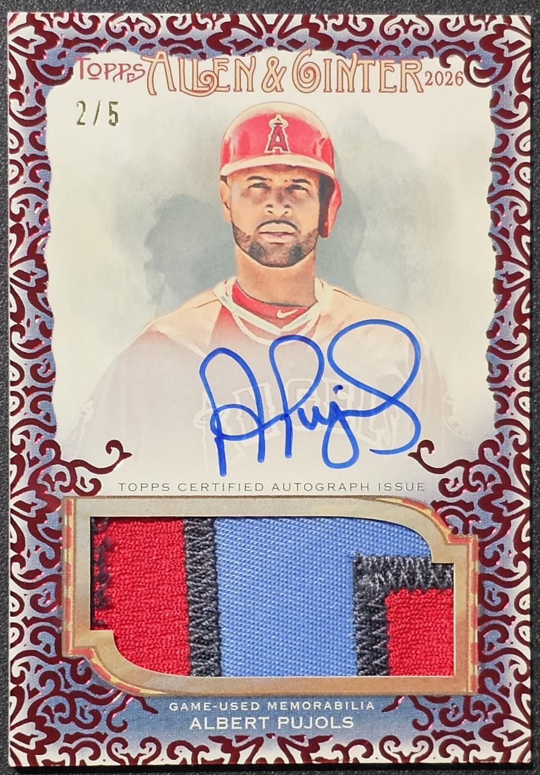 Albert Pujols [Red] #AGLC-AP
