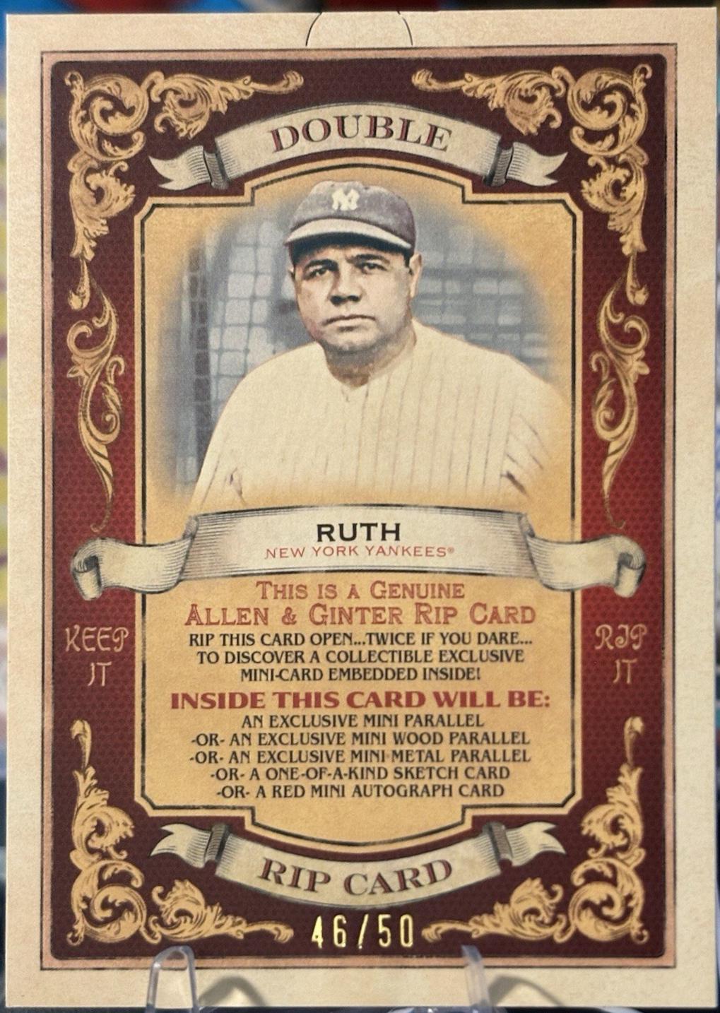 Babe Ruth / Mickey Mantle #DRIP-76