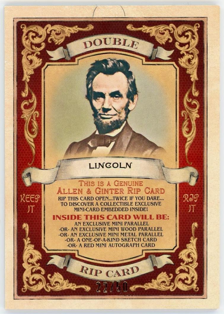 Ulysses S. Grant / Abraham Lincoln #DRIP-69