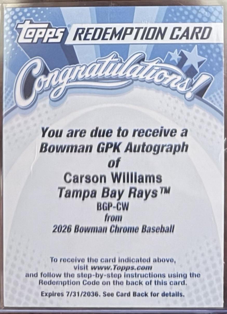 Carson Williams #BGP-CW