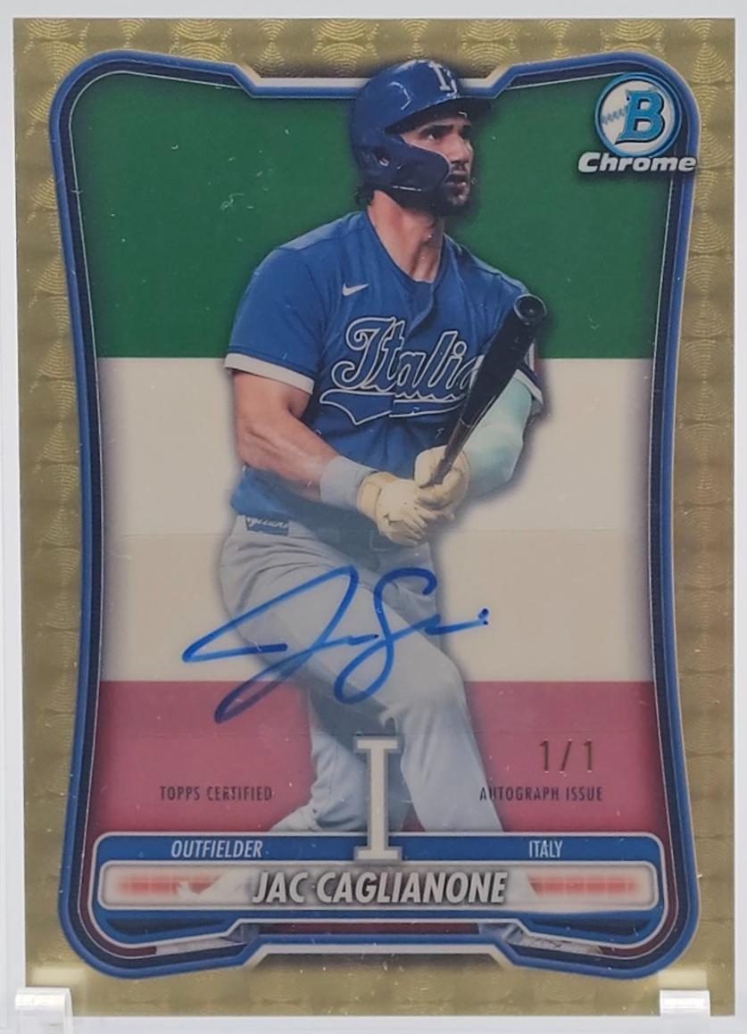 Jac Caglianone [Superfractor Autograph] #WBC-36