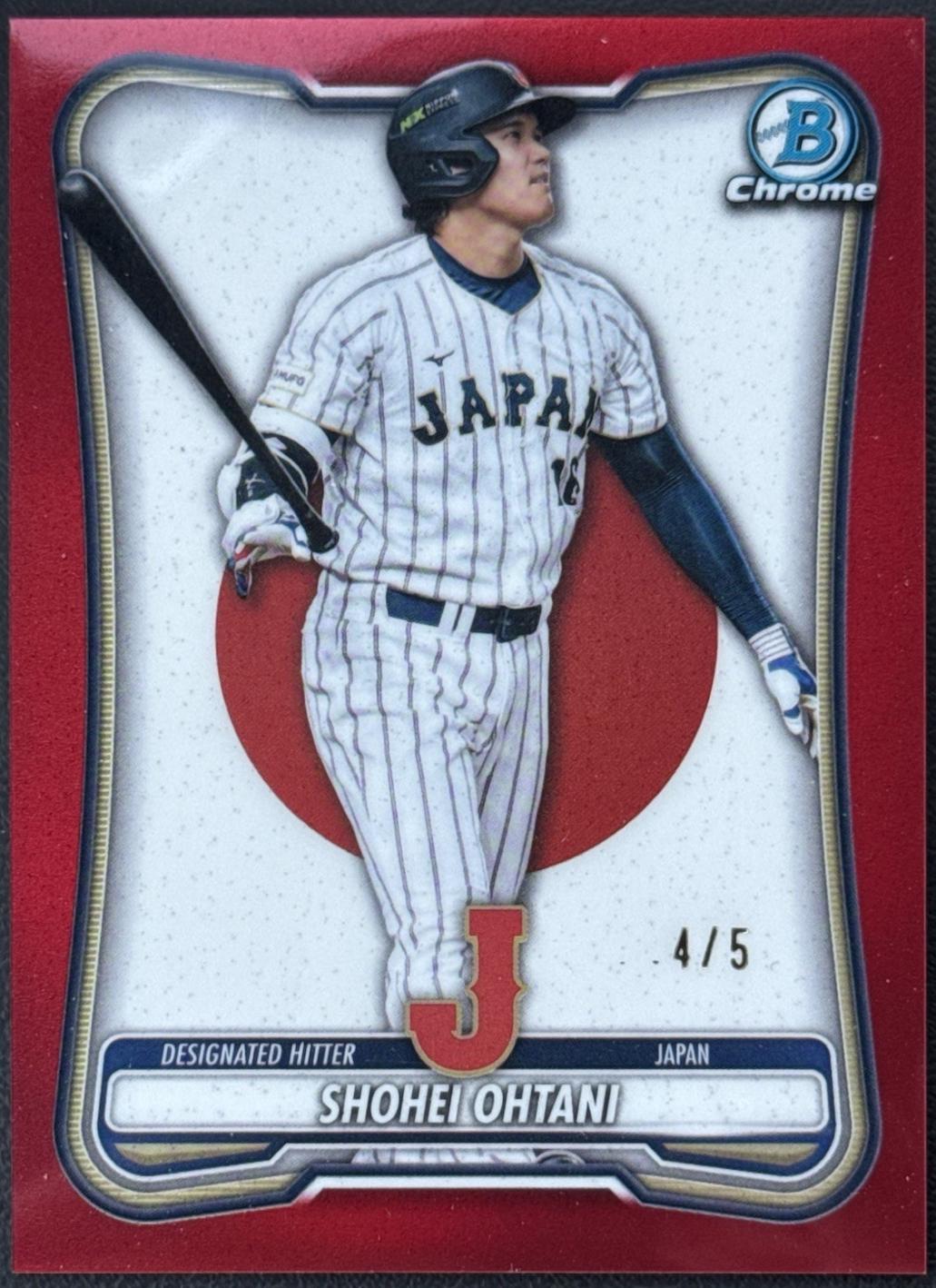 Shohei Ohtani [Red] #WBC-17