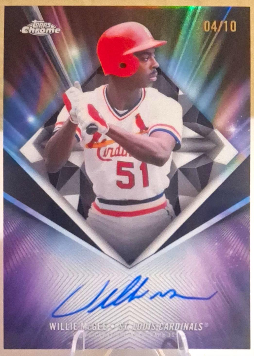 Willie McGee [Black] #75D-WM