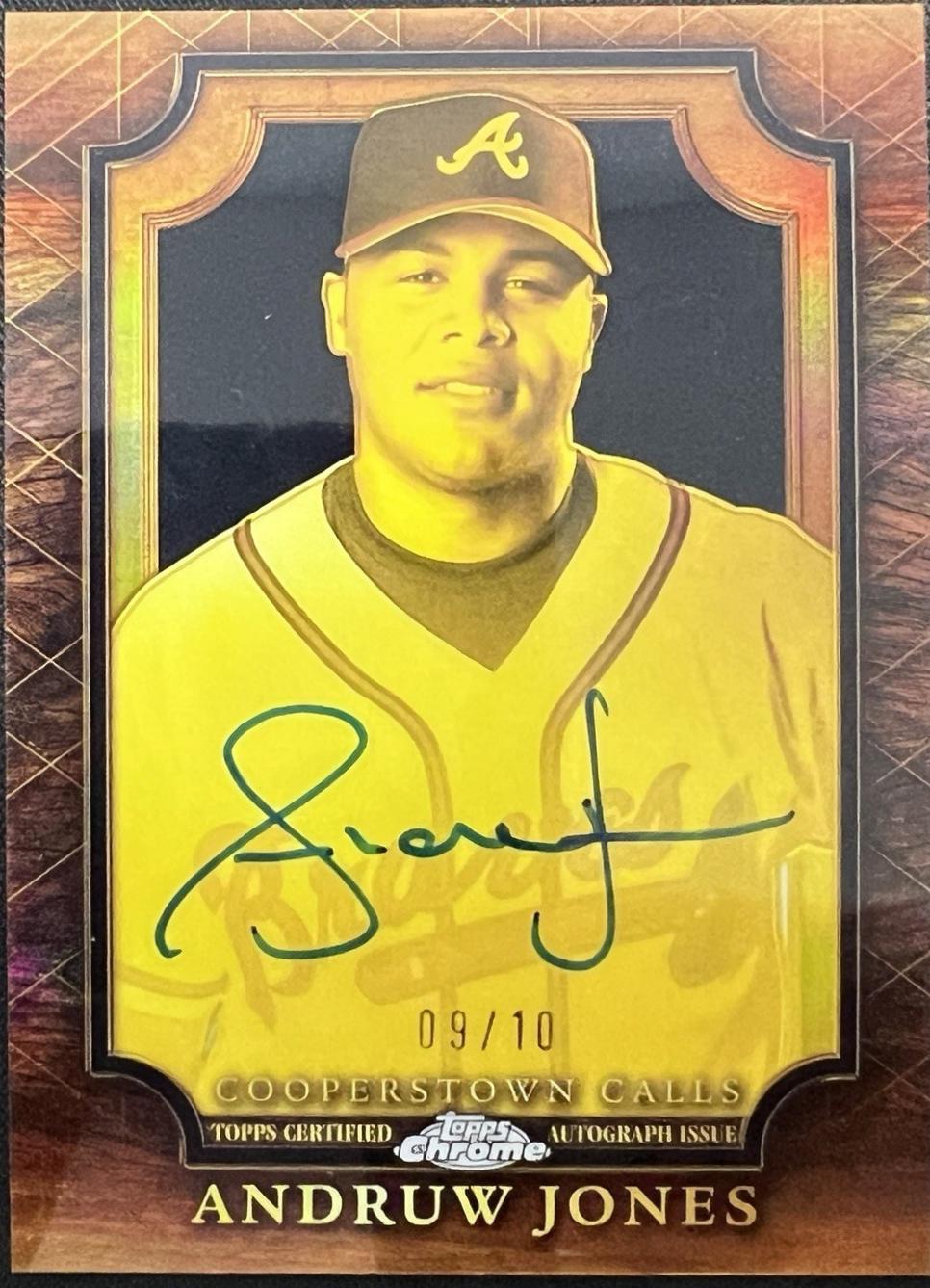 Andruw Jones [Black] #CC-AJO