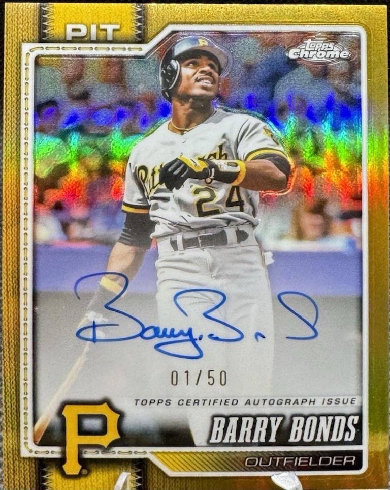 Barry Bonds [Gold] #CLA-BB