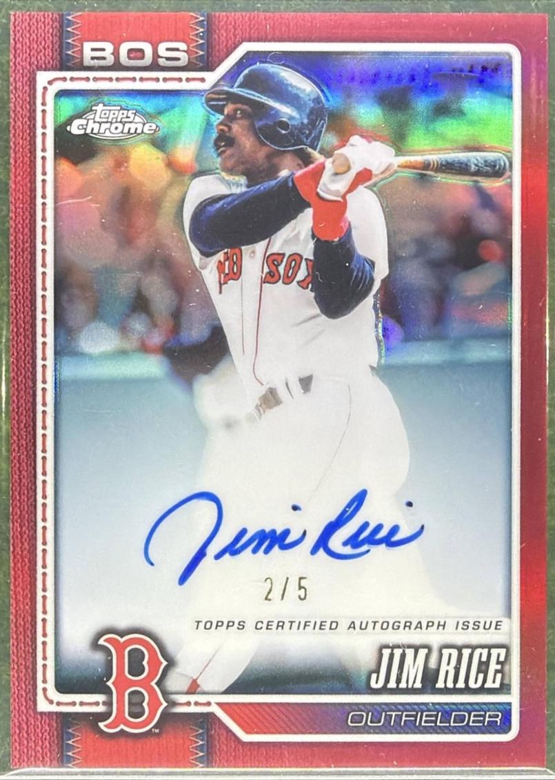 Jim Rice [Red] #CLA-JR