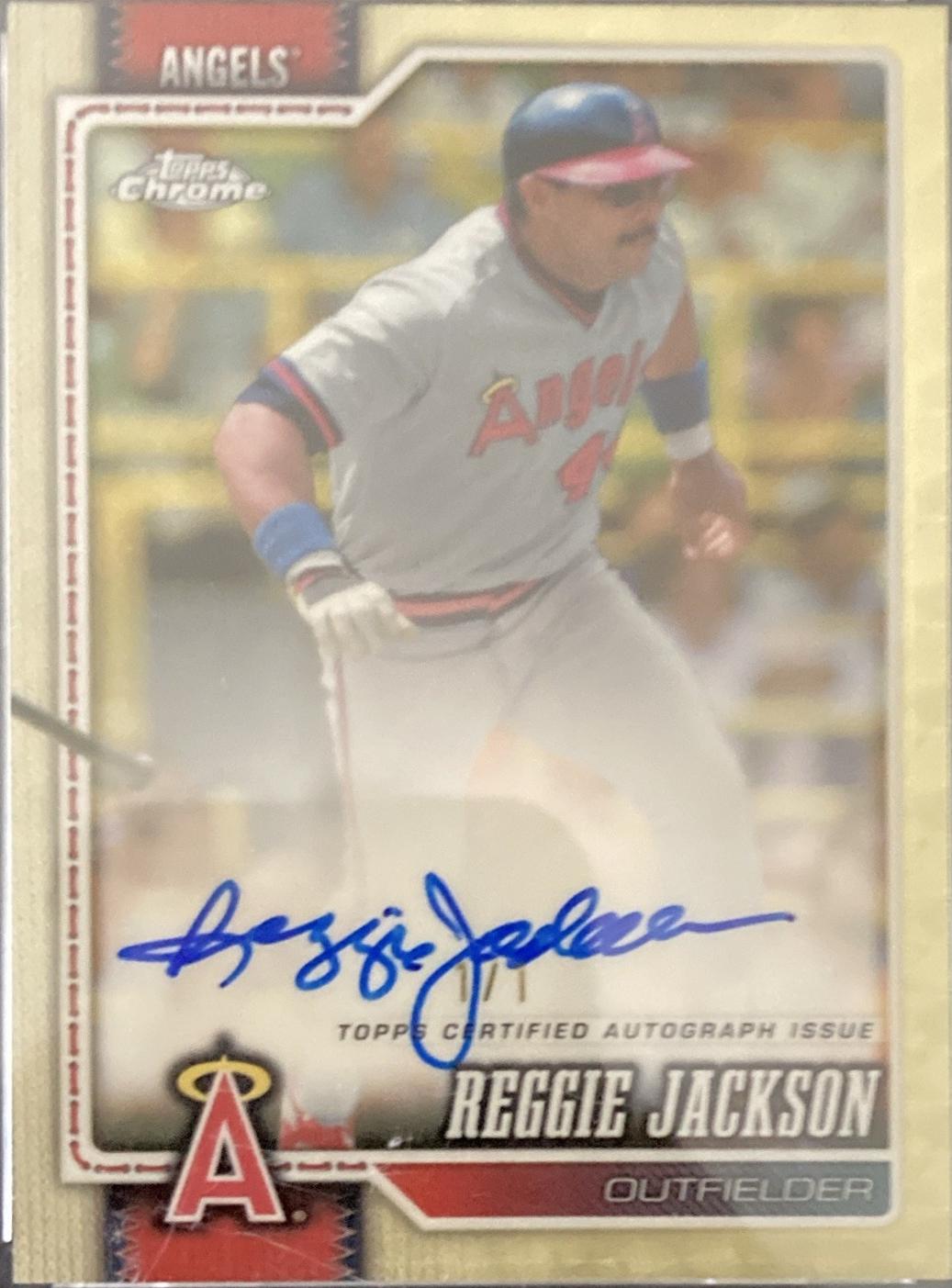 Reggie Jackson [Superfractor] #CLA-RJA