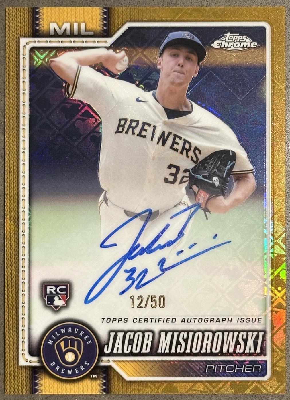 Jacob Misiorowski [Gold] #RA-JM