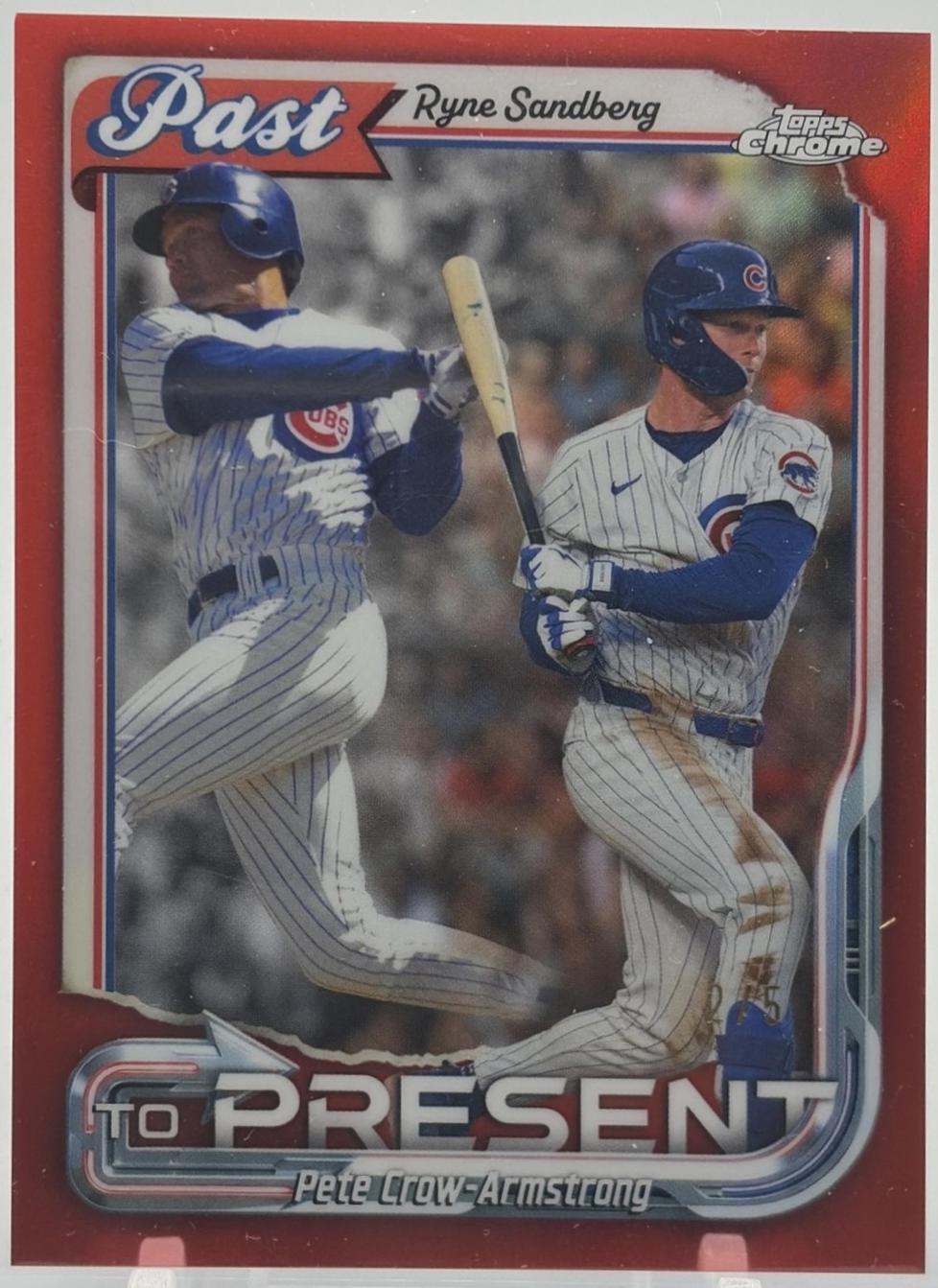 Ryne Sandberg / Pete Crow-Armstrong [Red] #PTP-22