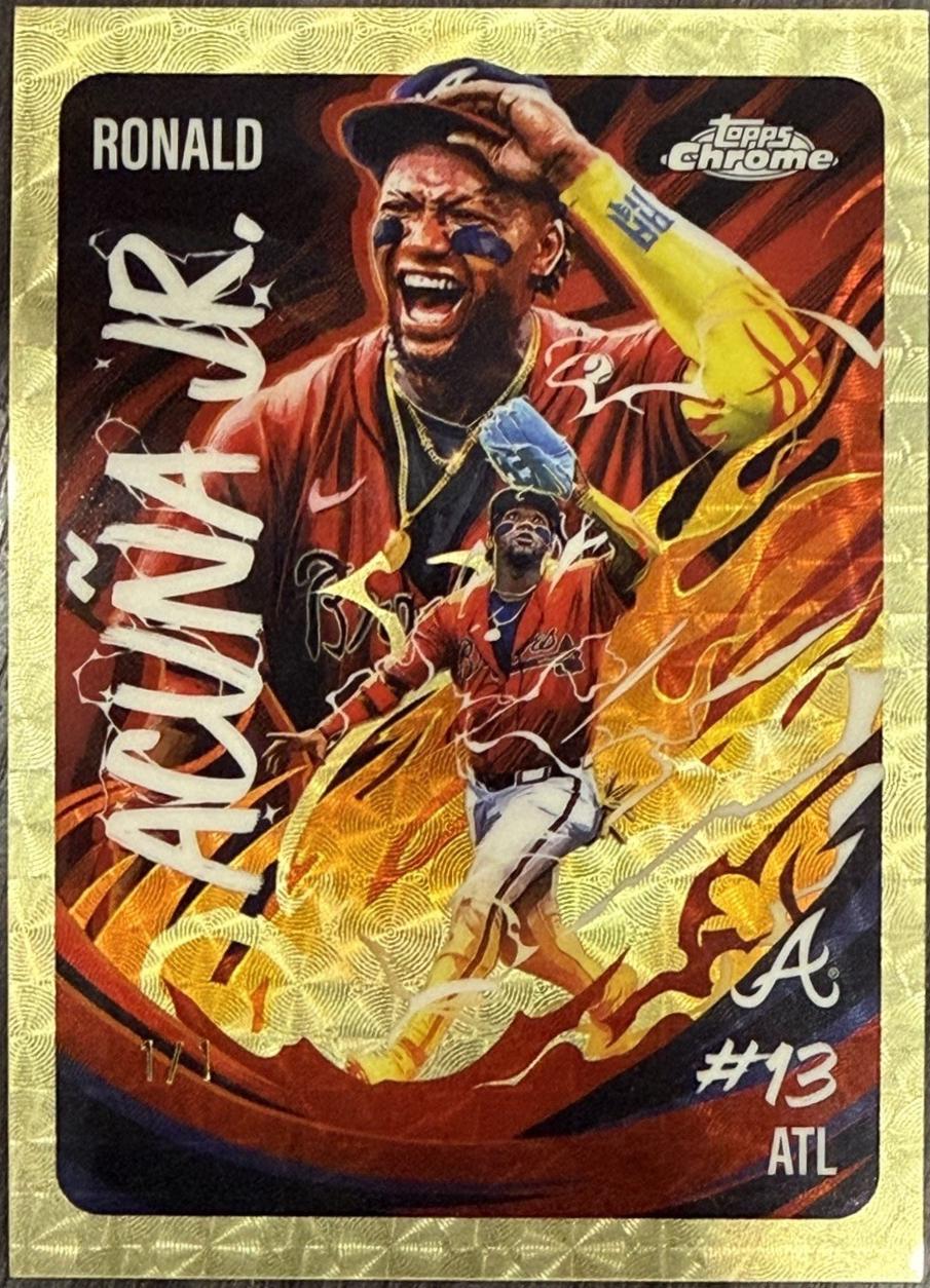 Ronald Acuna Jr. [Superfractor] #UV-3