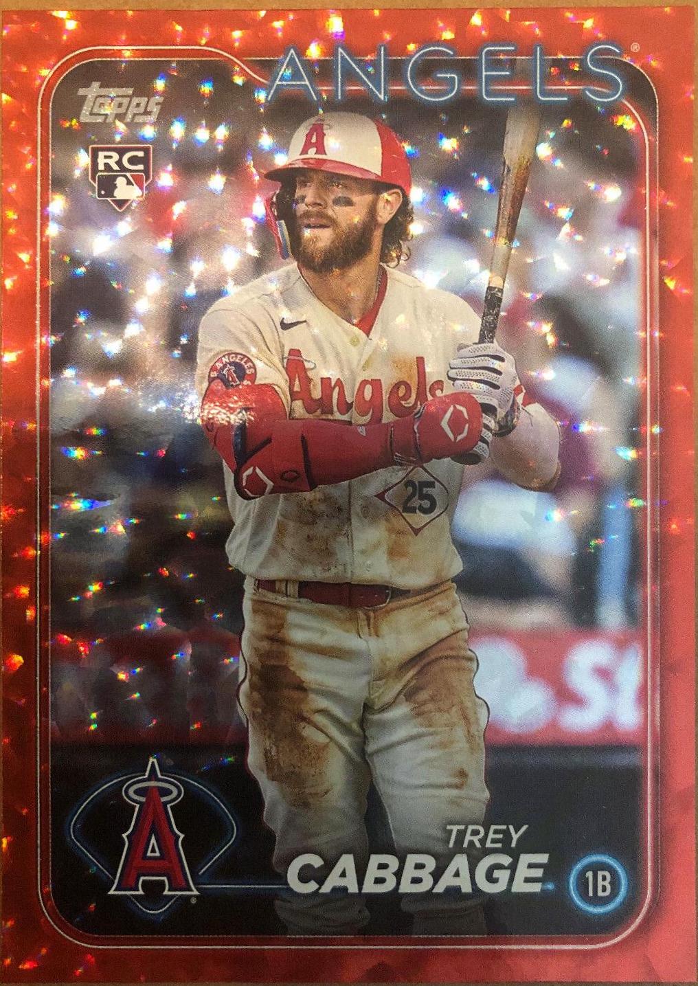 Trey Cabbage [Red Crackle Foil] #321