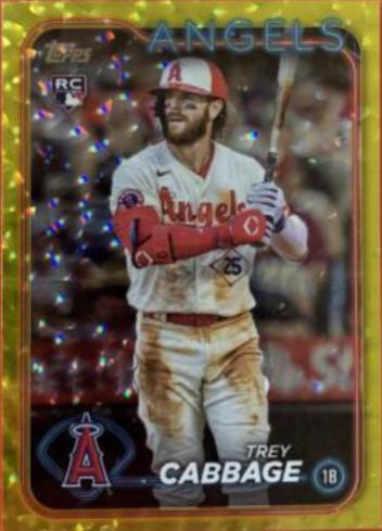 Trey Cabbage [Yellow Crackle Foil] #321
