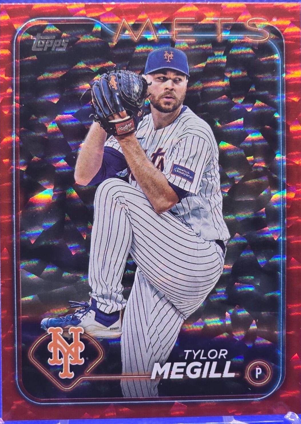 Tylor Megill [Red Crackle Foil] #368