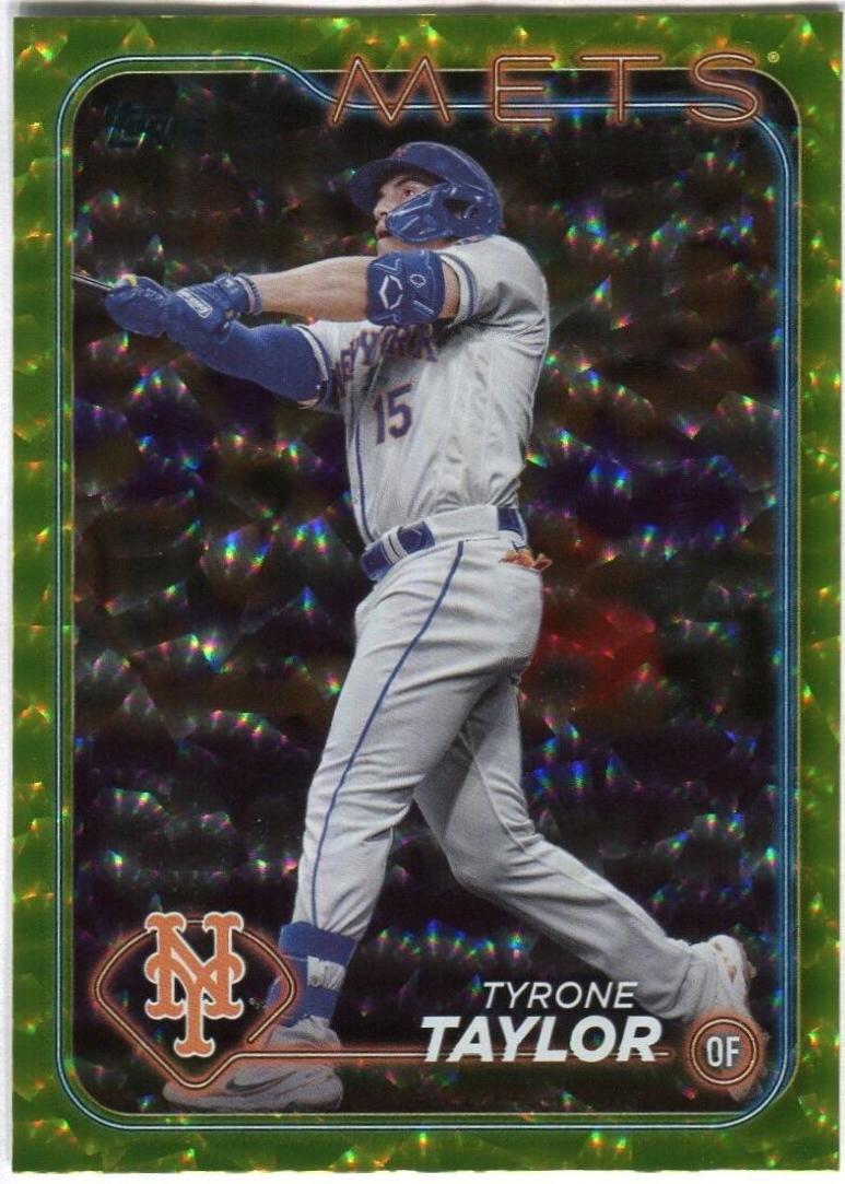 Tyrone Taylor [Yellow Crackle] #455