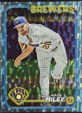 Wade Miley [Aqua Crackle Foil] #671