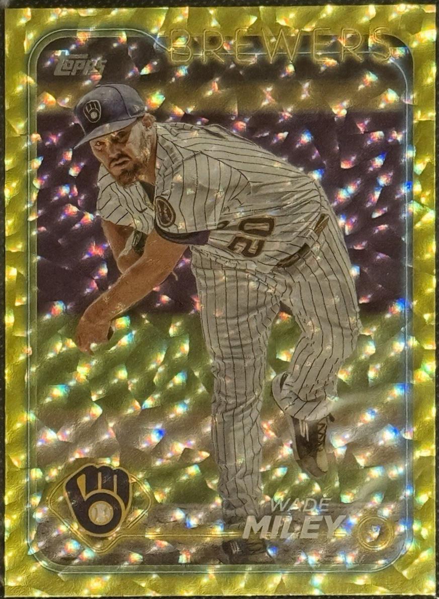 Wade Miley [Black Crackle Foil] #671