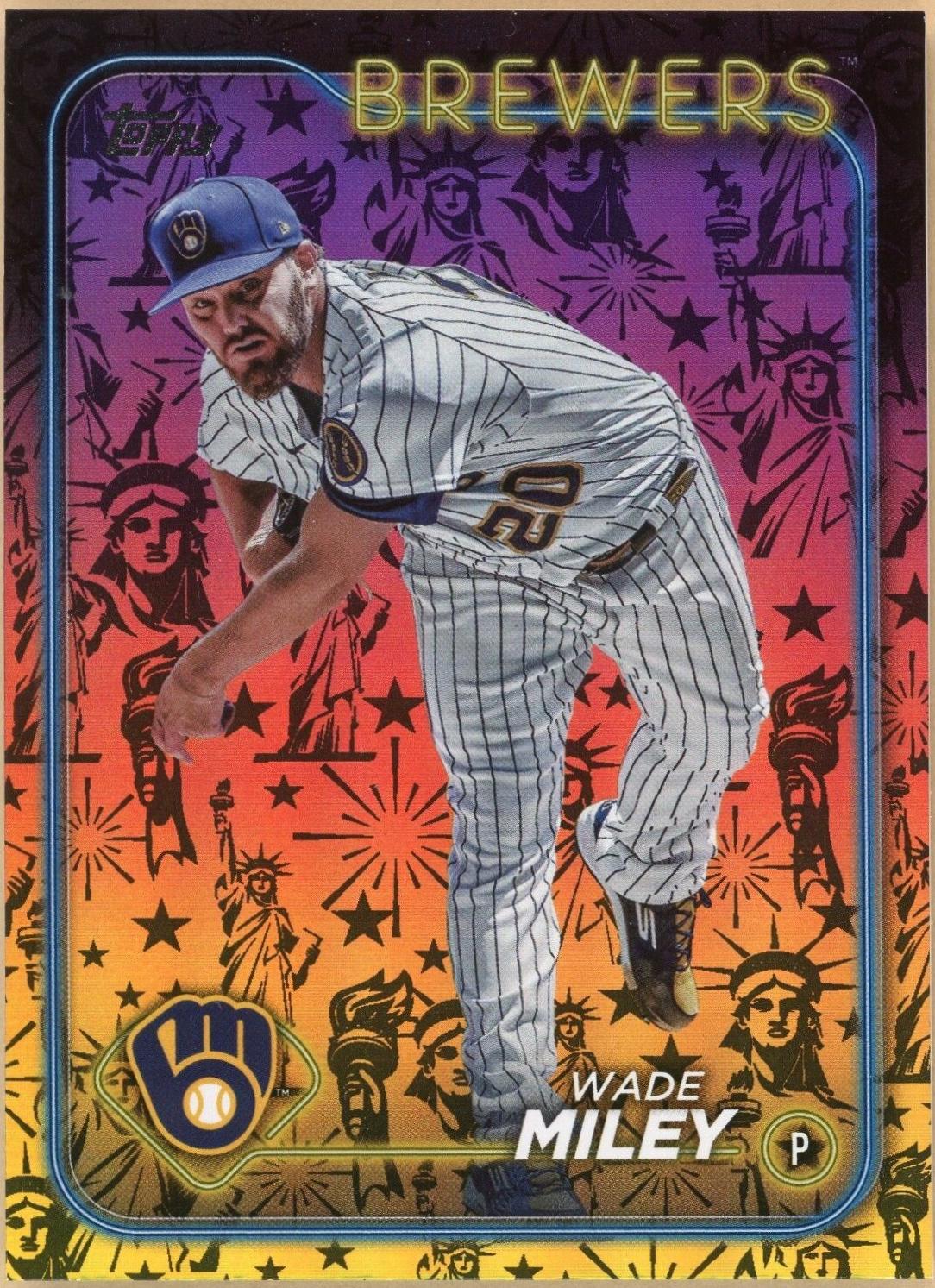 Wade Miley [Statue of Liberty] #671
