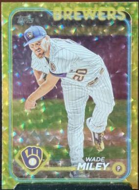 Wade Miley [Yellow Crackle] #671