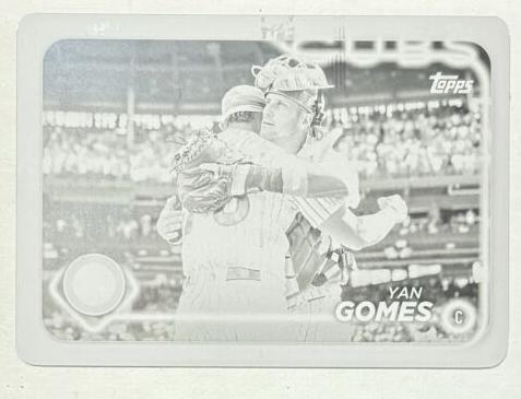 Yan Gomes [Printing Plate] #581