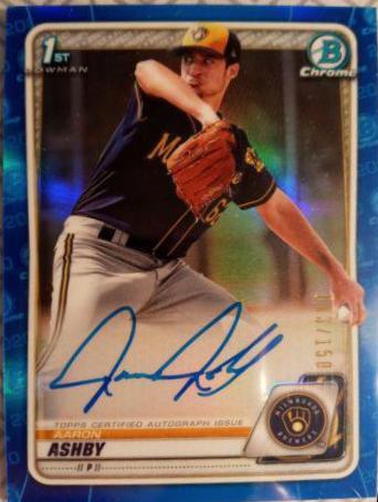 Aaron Ashby [Blue Refractor] #CPA-AA