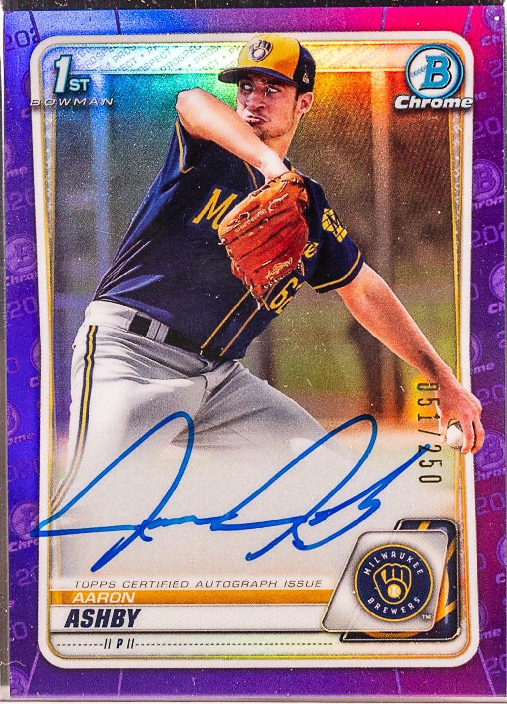 Aaron Ashby [Purple Refractor] #CPA-AA