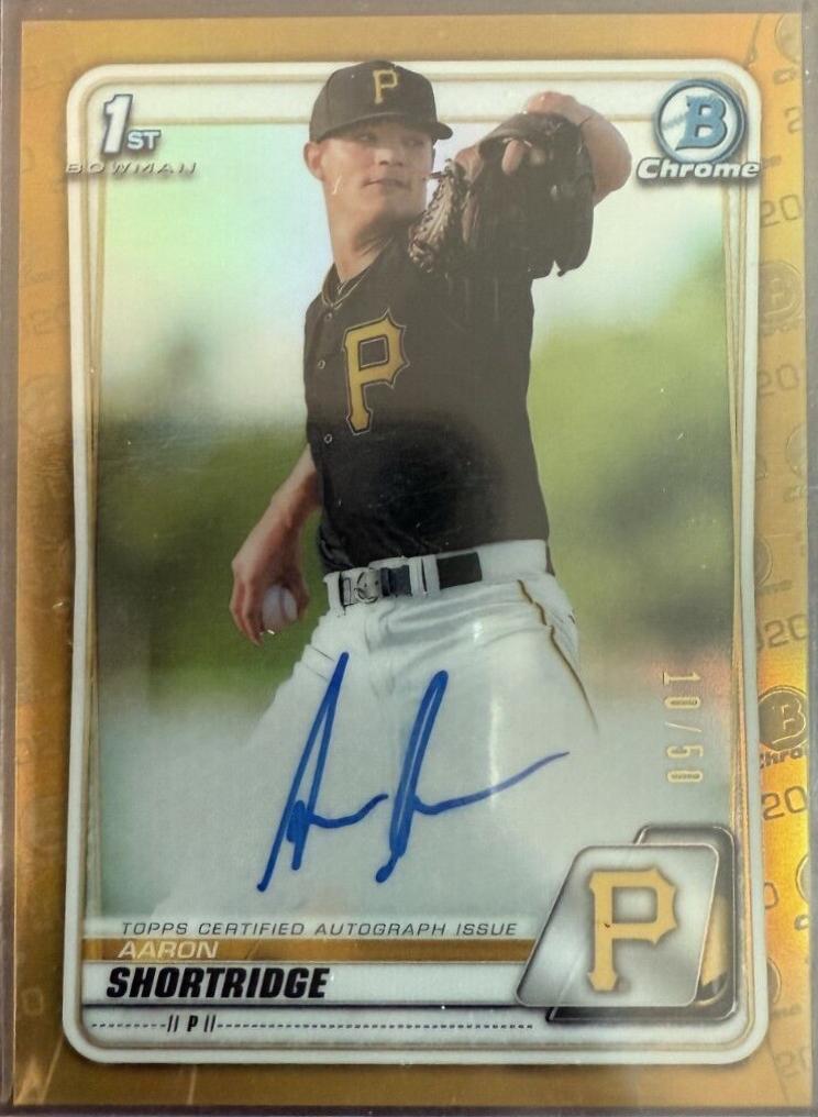 Aaron Shortridge [Gold Refractor] #CPA-ASH