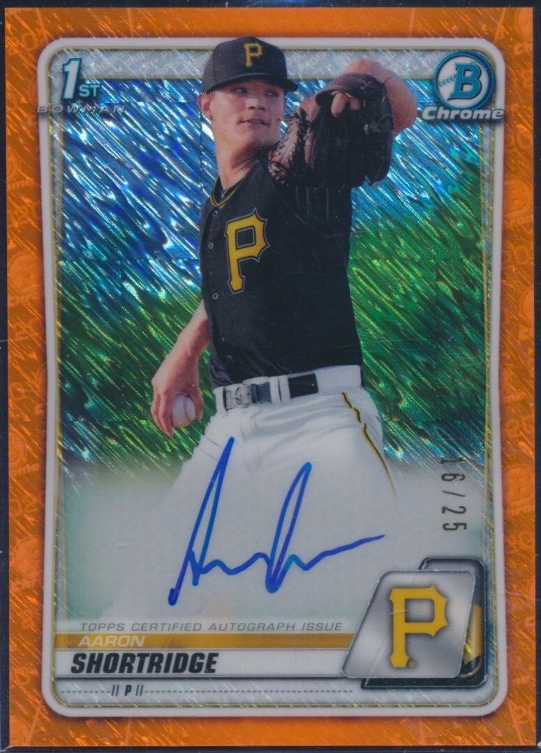 Aaron Shortridge [Orange Refractor] #CPA-ASH
