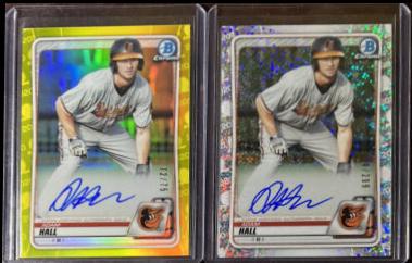 Adam Hall [Yellow Refractor] #CPA-AH