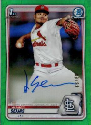 Alvaro Seijas [Green Refractor] #CPA-AS