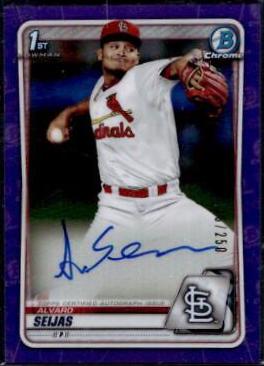 Alvaro Seijas [Purple Refractor] #CPA-AS