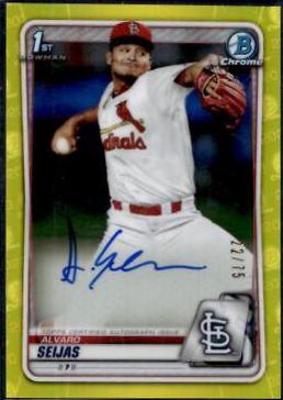 Alvaro Seijas [Yellow Refractor] #CPA-AS