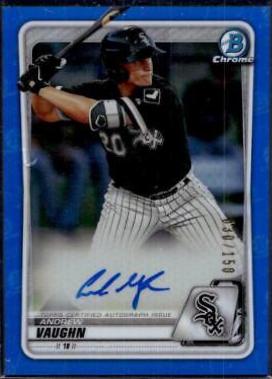 Andrew Vaughn [Blue Refractor] #CPA-AVA