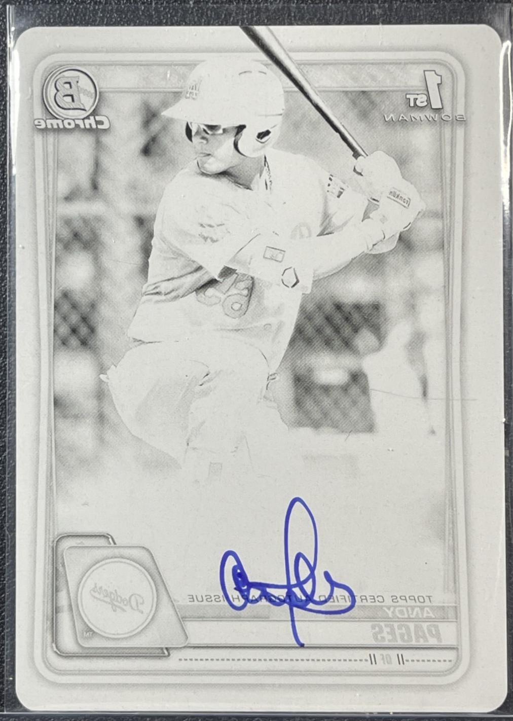 Andy Pages [Printing Plate] #CPA-AP