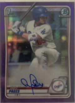Andy Pages [Purple Refractor] #CPA-AP