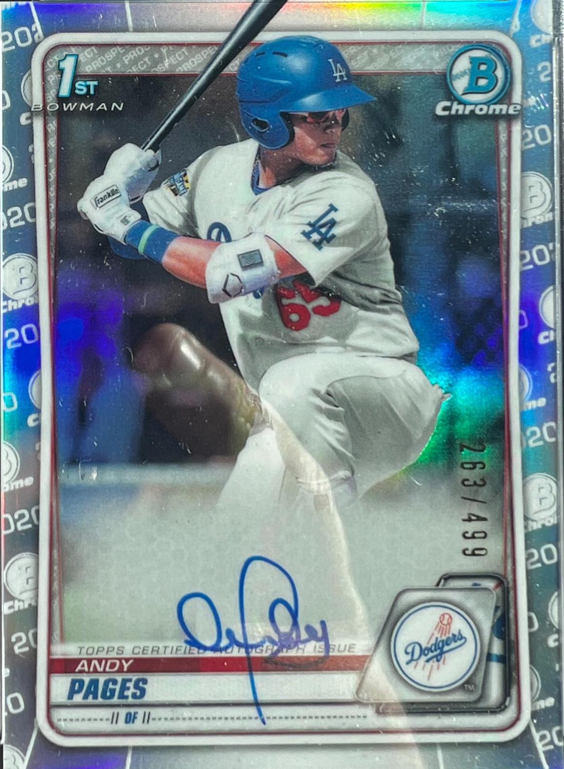 Andy Pages [Refractor] #CPA-AP
