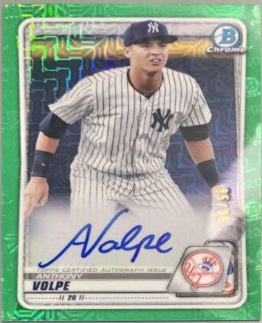 Anthony Volpe [Green Refractor] #CPA-AV