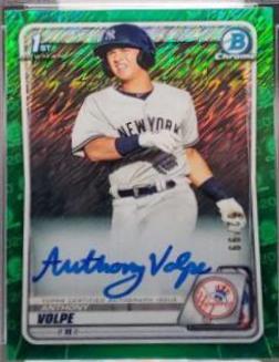 Anthony Volpe [Green Shimmer] #CPA-AV