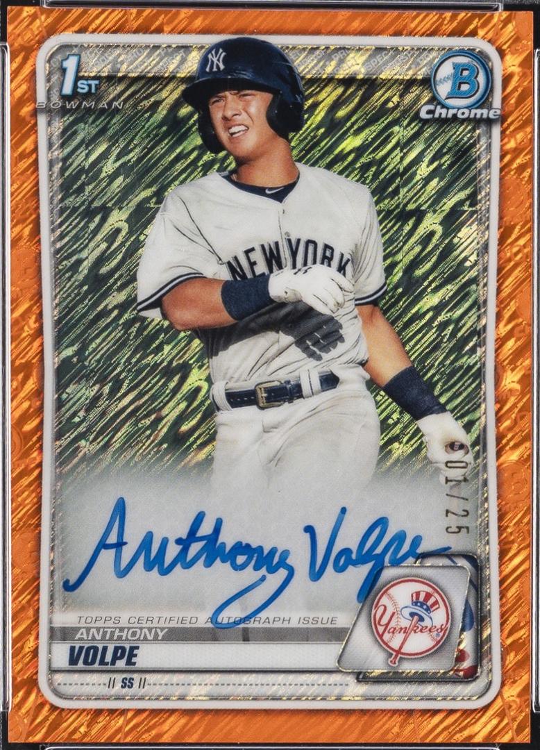 Anthony Volpe [Orange Shimmer] #CPA-AV