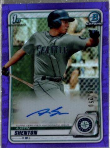 Austin Shenton [Purple Refractor] #CPA-ASH